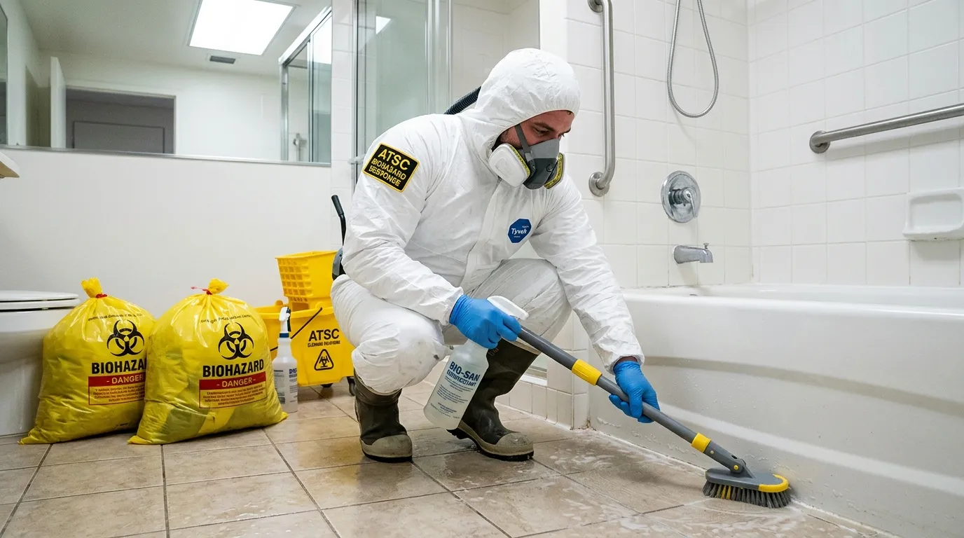 Decontamination equipment deployed for Blood Cleanup in Rosemont